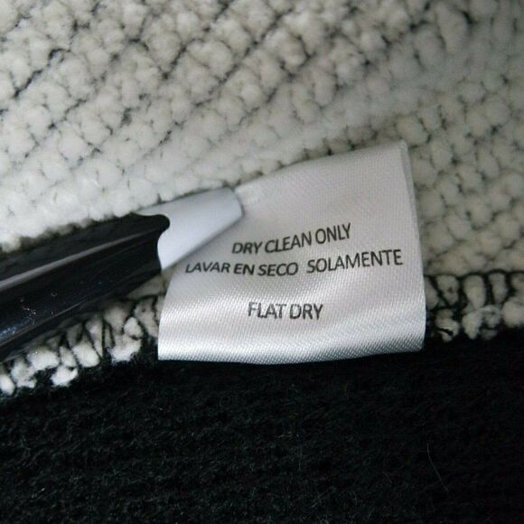 𝅺Skies Are Blue Womens Size XS Open Front Faux Fur Mixed Media Knit Cardigan - Picture 7 of 7